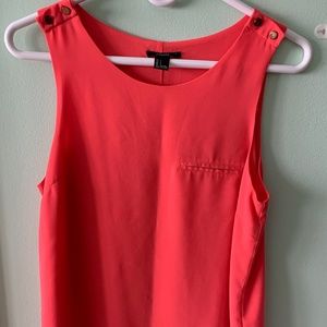 Coral Tank top